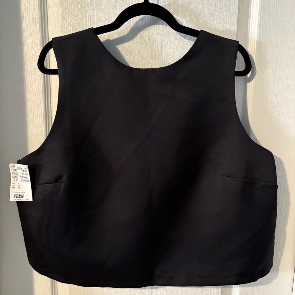 H&M Classic Black Tank Top